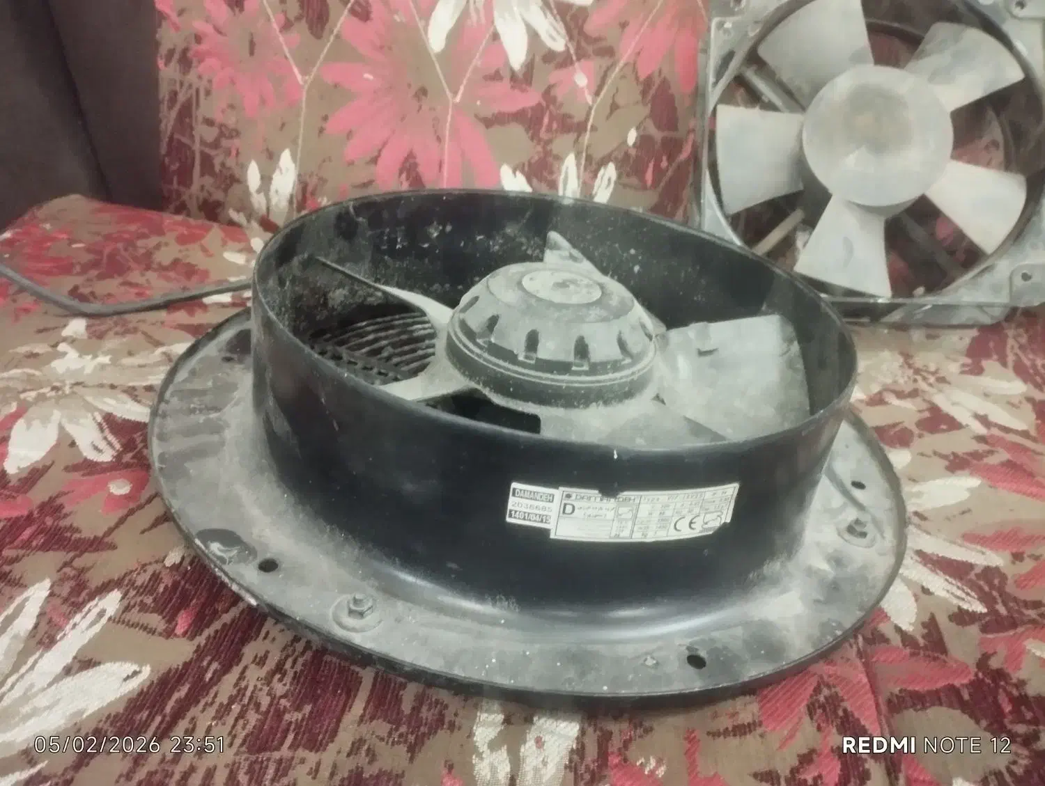 هواکش دمنده 2000دور|پنکه و تصفیه‌کنندهٔ هوا|قم, شهدا|دیوار