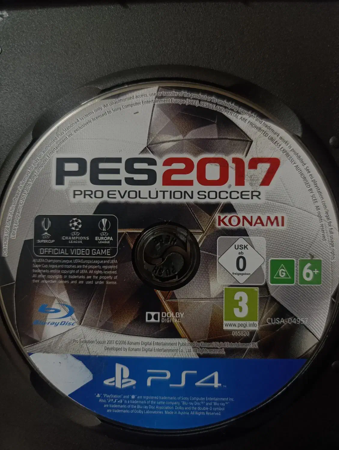 pes17 پی اس 17 برای ps4 دیسک معاوضه|کنسول، بازی ویدئویی و آنلاین|رشت, ترمینال|دیوار
