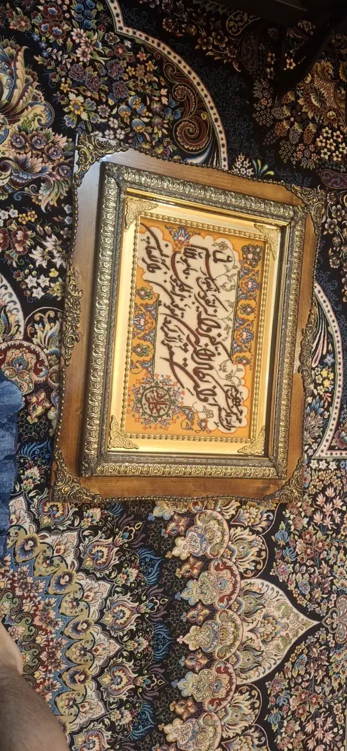 دو عدد تابلو فرش|تابلو فرش|مشهد, سرافرازان|دیوار