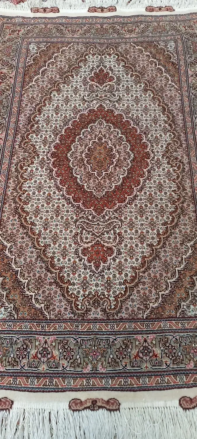 فرش دستبافت زرنیم ماهی رج ۴۰|فرش|تبریز, |دیوار