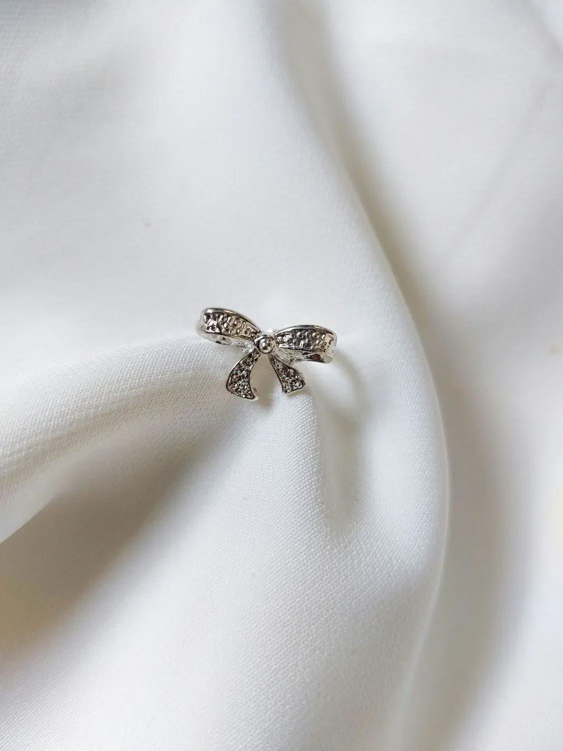 انگشتر پاپیونی نقره ای|بدلیجات|ساری, |دیوار