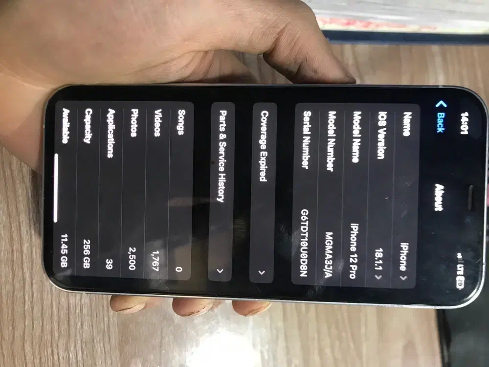 ایفون ۱۲ پرو ۲۵۶ گیگ ریجستر شده|موبایل|بوکان, |دیوار