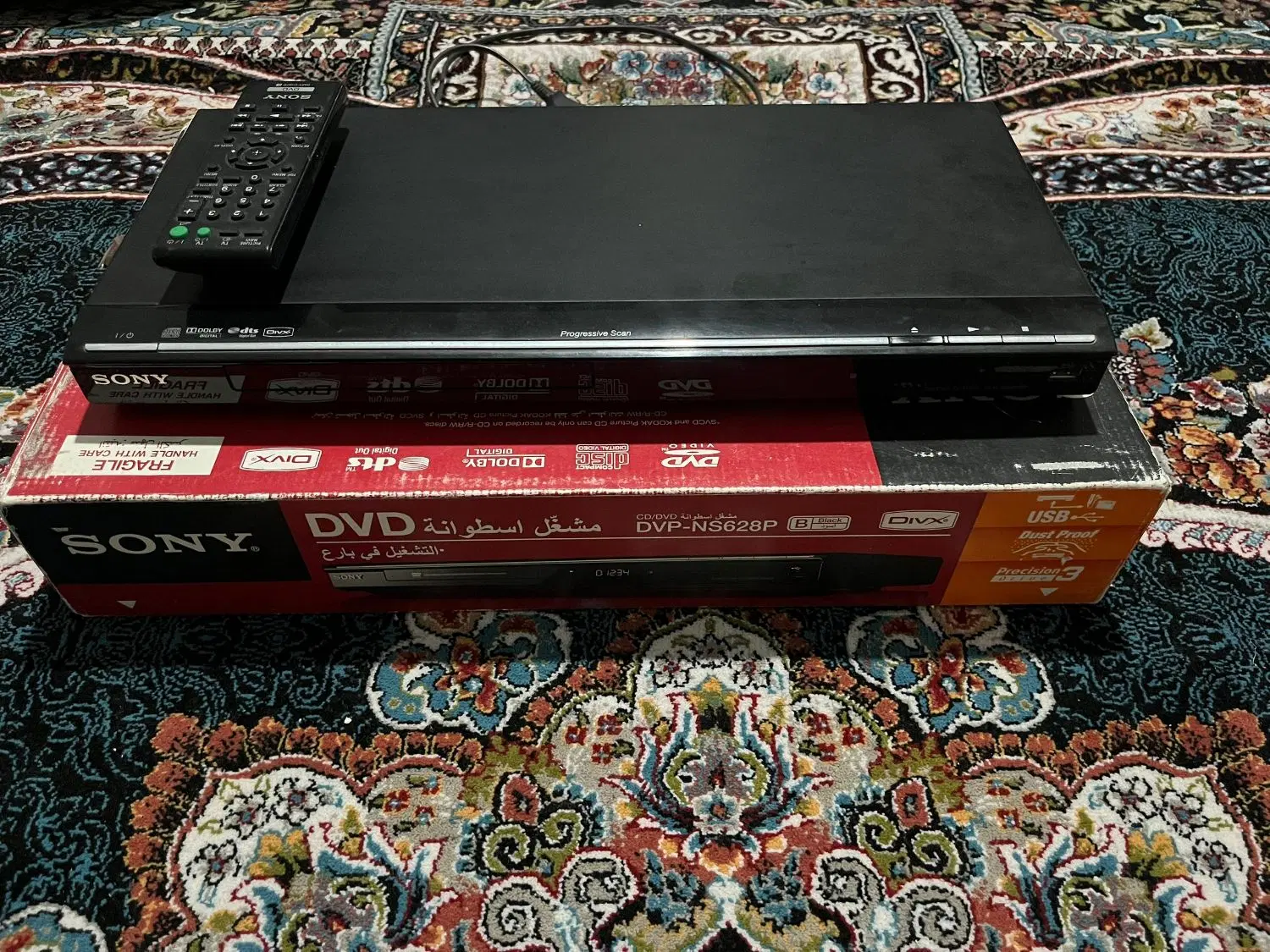 DVD مدل SONY|پخش‌کننده DVD و ویدیو|شیراز, تحویلی|دیوار