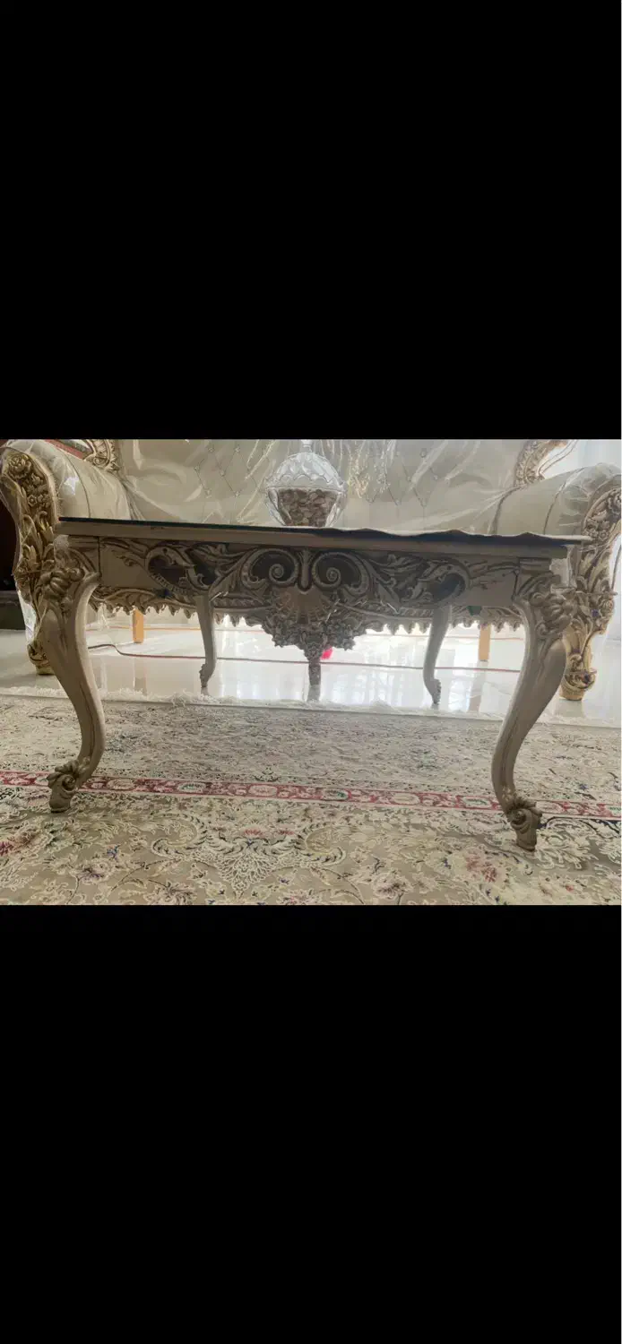 مبل هفت نفره  با جلو مبلی و عسلی|مبلمان خانگی و میز عسلی|تهران, استخر|دیوار