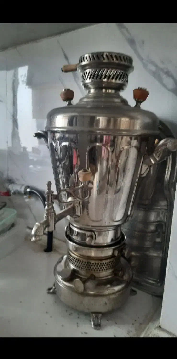 سماور نفتیه|کلکسیون اشیاء عتیقه|قم, دورشهر|دیوار