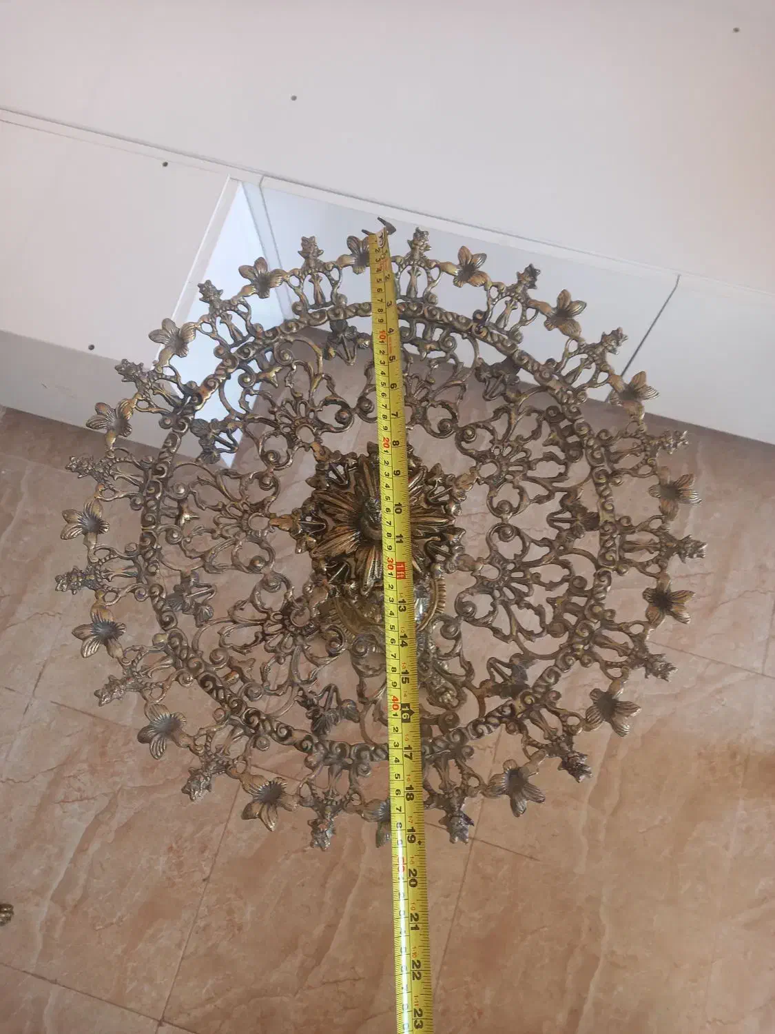 کنار سالنی میوه خوری برنزی برنجی|صنایع دستی و سایر لوازم تزئینی|اصفهان, جوزدان الیادران|دیوار