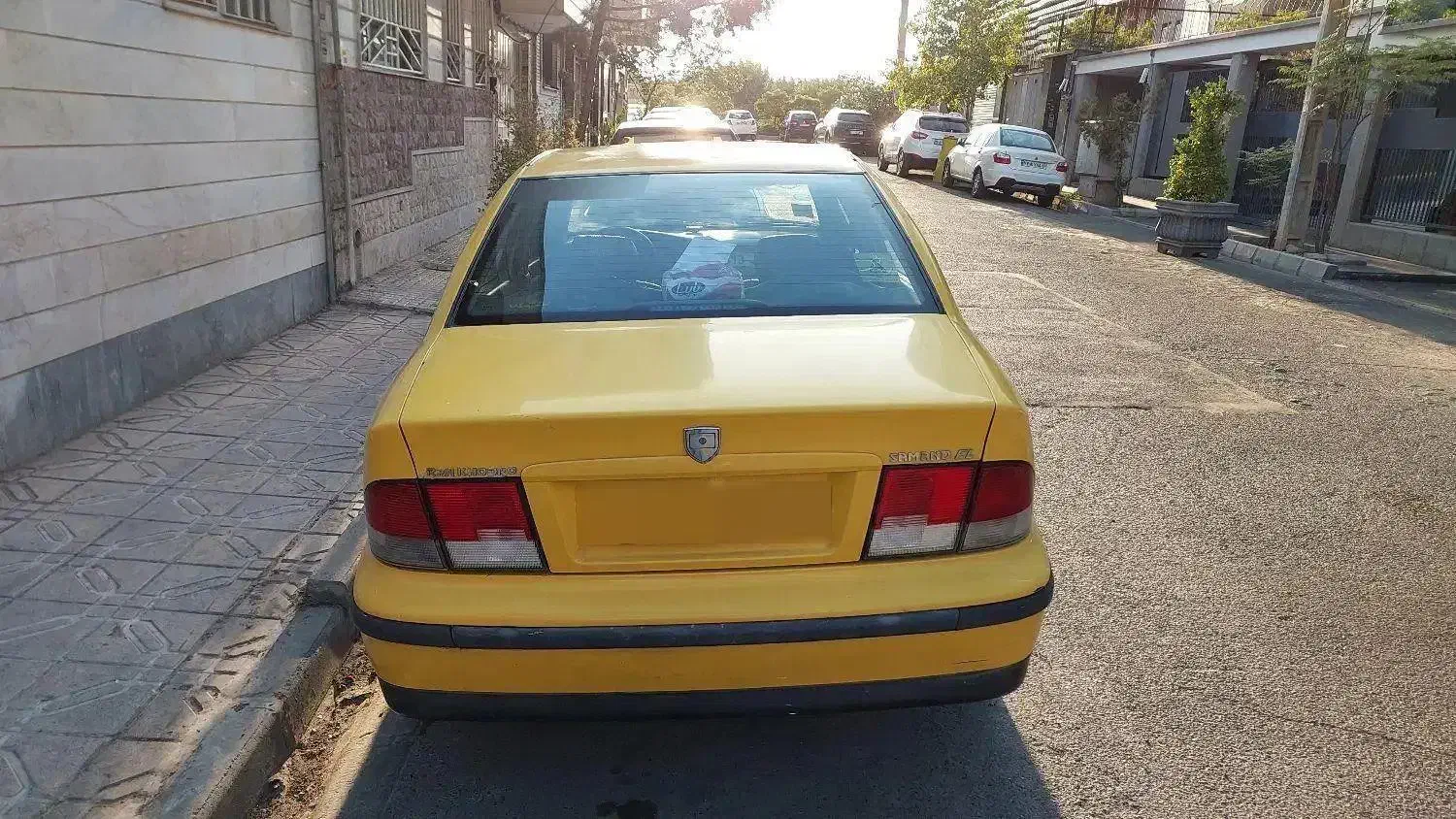 تاکسی سمند برون شهری دوگانه سوز شرکتی مدل ۸۶|خودرو سواری و وانت|تهران, آسمان|دیوار