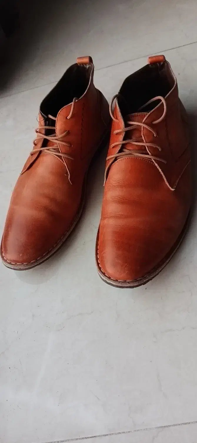 کفش چرم کلارک و نیم بوت جی اوکس و ماسیمودوتی|کیف، کفش، کمربند|کیش, |دیوار