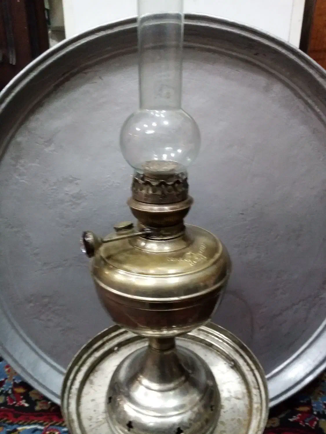 چراغ گرسوز|کلکسیون اشیاء عتیقه|کاشمر, |دیوار