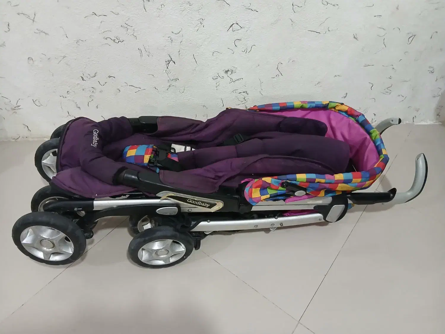 کالسکه دسته عصایی مارک گود بیبی خارجی|کالسکه و لوازم جانبی|کنارک, |دیوار