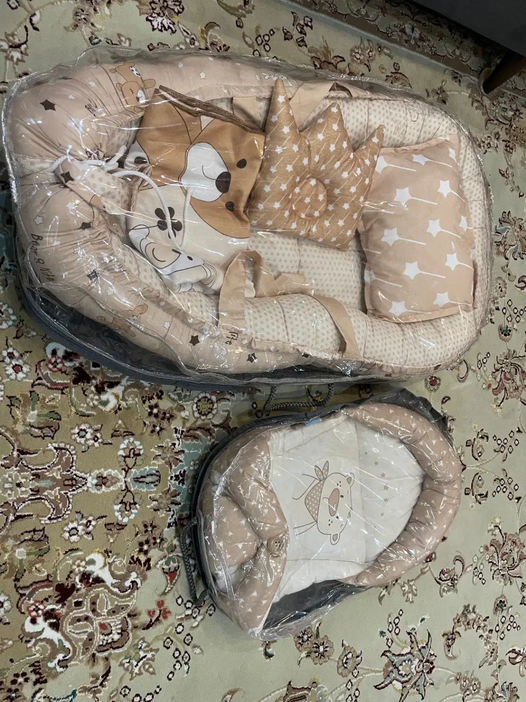 قنداق فرنگی + تشک گارد دار|اسباب و اثاث بچه|تهران, مجیدیه|دیوار