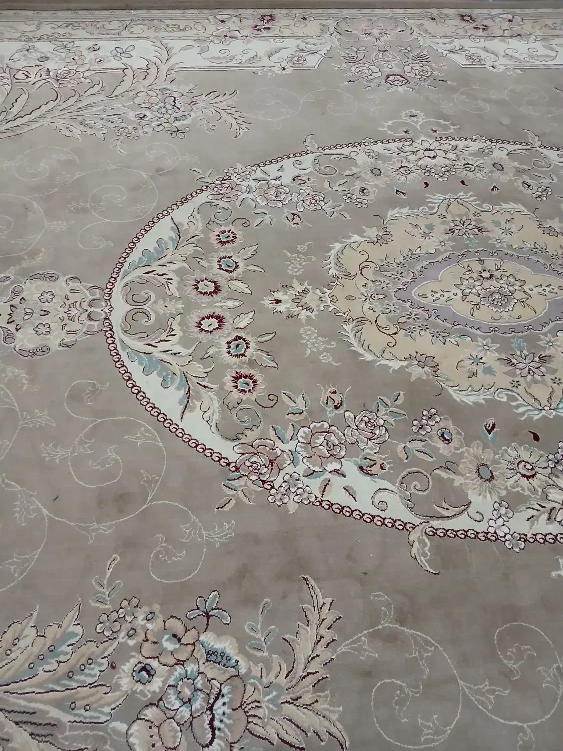 فرش ۱۲ متری در حد نو|فرش|خنداب, |دیوار