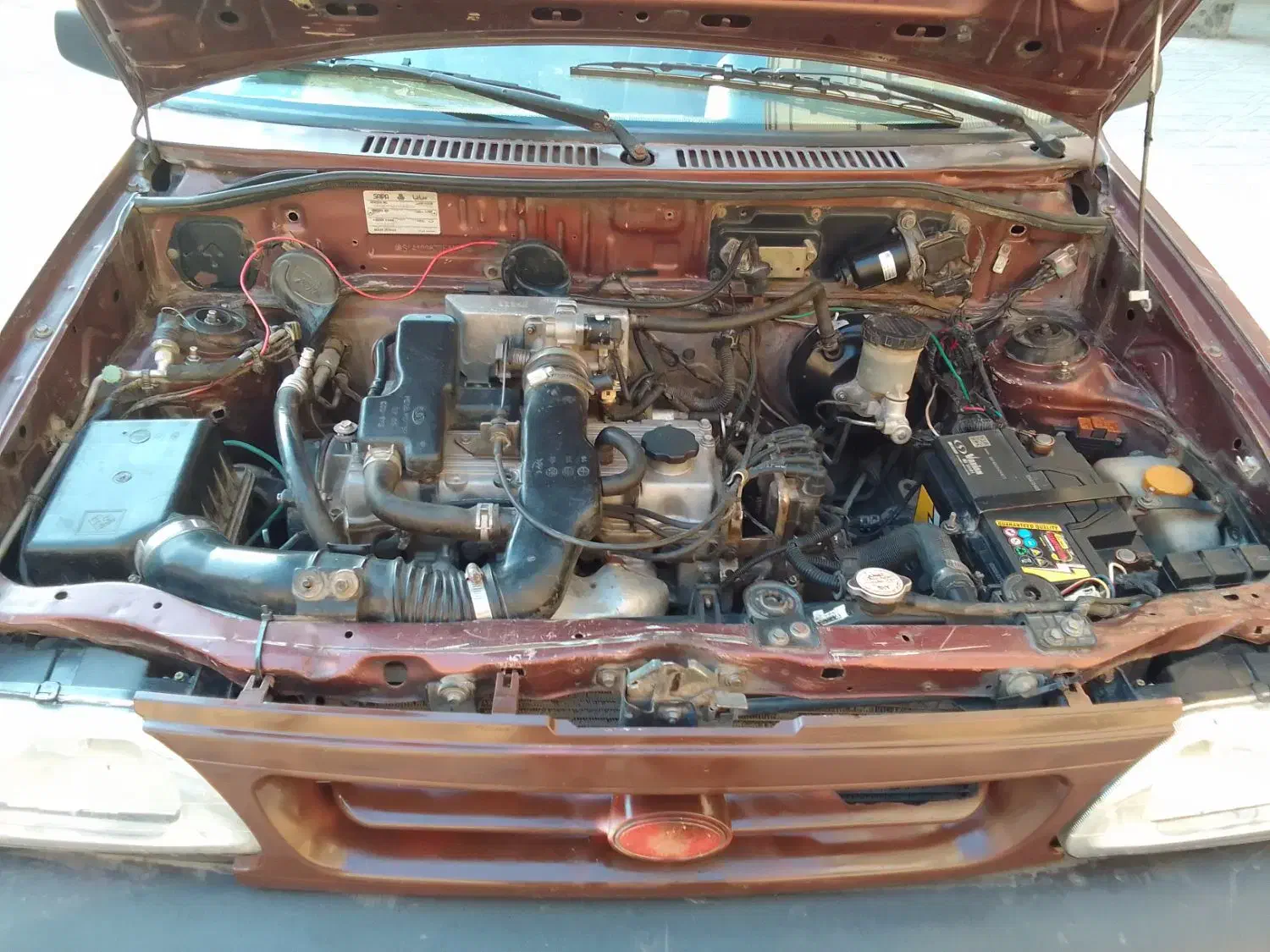 پراید مدل ۸۷ بنزینی اصفهان شاهین شهر|خودرو سواری و وانت|شوش, |دیوار