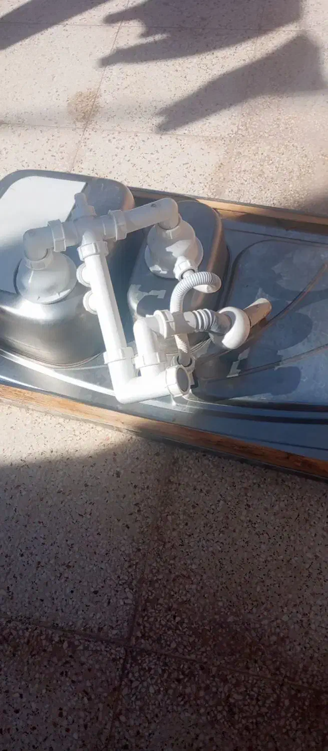 سینک ظرفشویی|آب‌چکان و نظم‌دهنده ظروف|کرمان, |دیوار