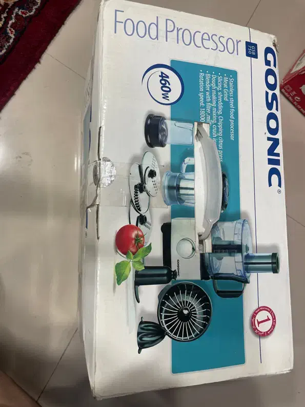 غذاساز گاسونیک|خردکن، آسیاب، غذاساز|مشهد, هفت تیر (حافظ)|دیوار