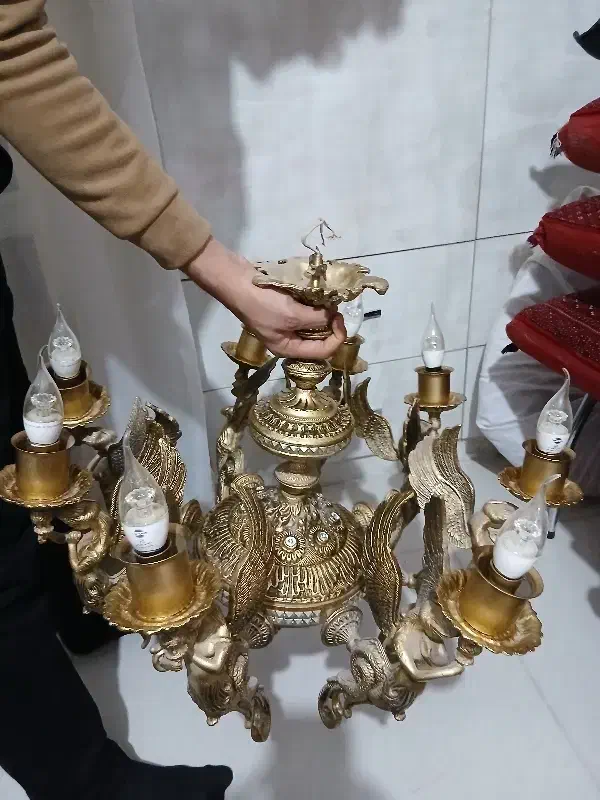 لوستر مجلل|لوستر و چراغ آویز|مشهد, شهید بهشتی|دیوار