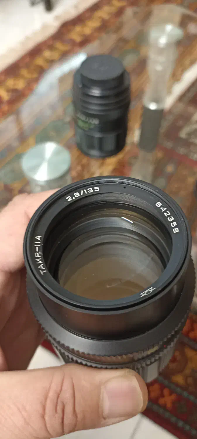 لنزهای تله ۱۳۵میلیمتری و فلاش|دوربین عکاسی و فیلم‌برداری|اصفهان, لنبان|دیوار