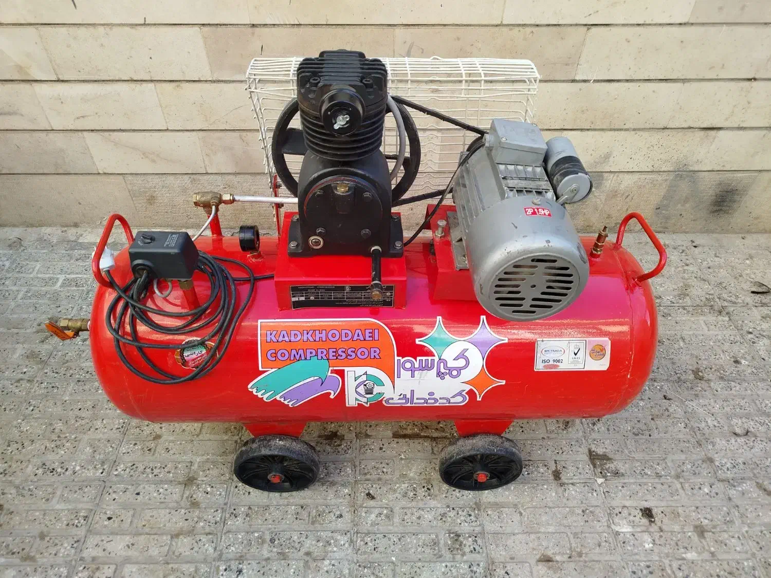 پمپ باد150لیتری کدخدایی|سایر لوازم برقی|شهرکرد, |دیوار