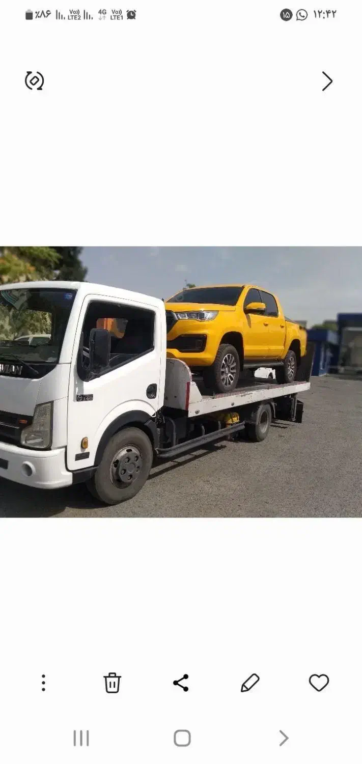 خودروبر خودرو سوارکفی اسلام شهروحومه تهران|خدمات حمل و نقل|اسلامشهر, شهرک امام حسین (میان آباد)|دیوار