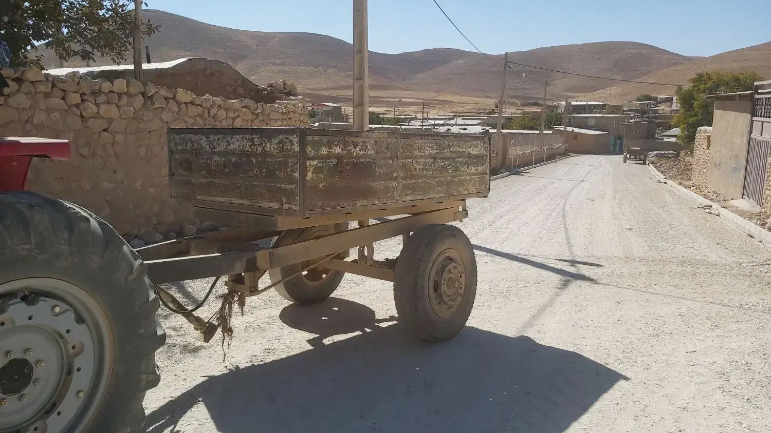 تریلی دوچرخ تراکتور|ماشینآلات صنعتی|پیشخور, |دیوار