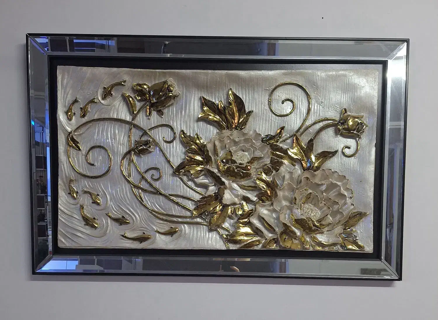 تابلو و ساعت|تابلو فرش|منجیل, |دیوار