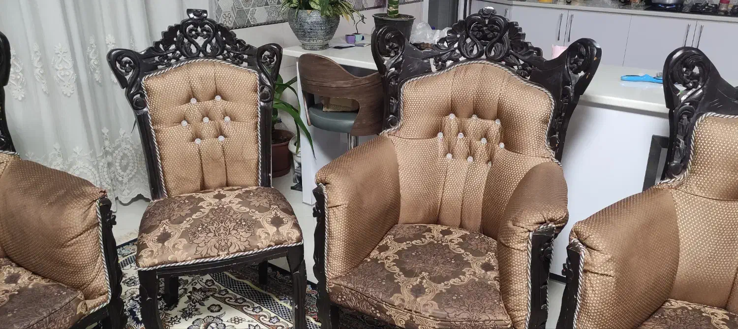 مبل|مبلمان خانگی و میز عسلی|ابریشم, |دیوار