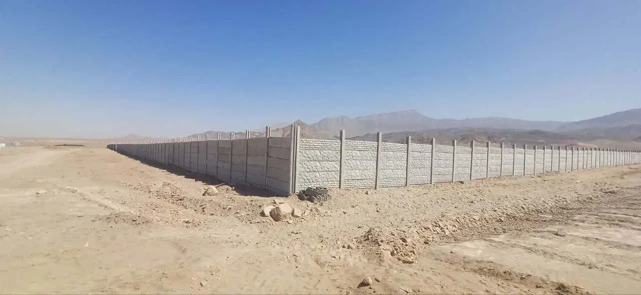 دیوار بتنی پیش ساخته به جای بلوک چینی/شفته/فنس|مصالح و تجهیزات ساختمان|کرمان, |دیوار