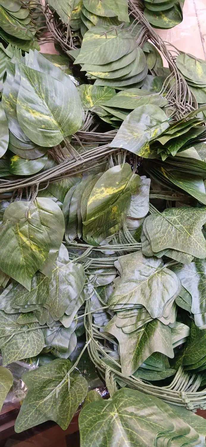 ریسه برگ ۱۲ عددی|گل مصنوعی|تهران, خاک سفید|دیوار