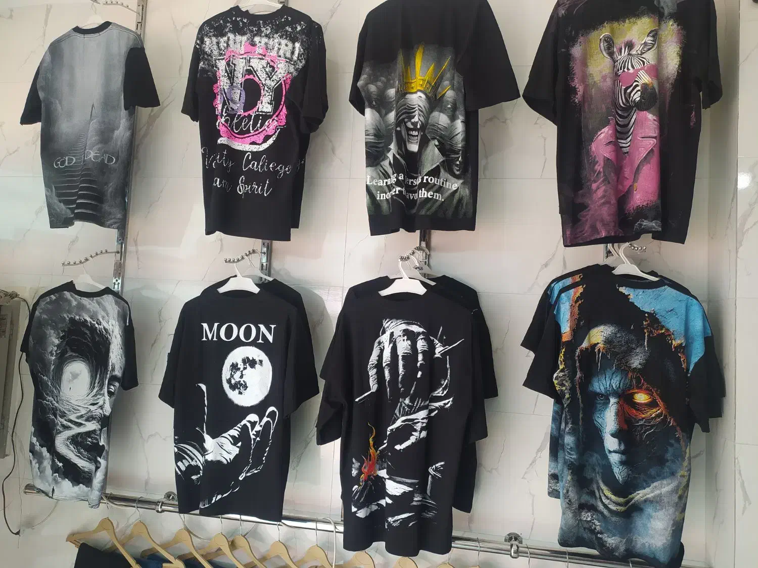 تیشرت چاپی از سایز لارج تا سه ایکس لارج|لباس|شاهین‌شهر, شیخ بهایی|دیوار