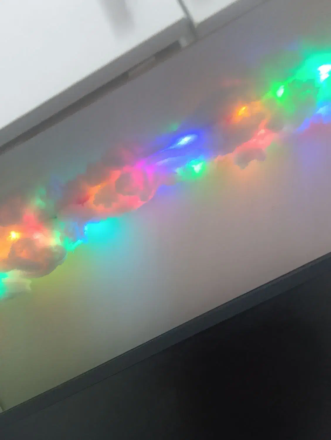 میز تحریر و  با نور RGB|میز تحریر و کامپیوتر|تربت‌حیدریه, شهرک ولیعصر|دیوار