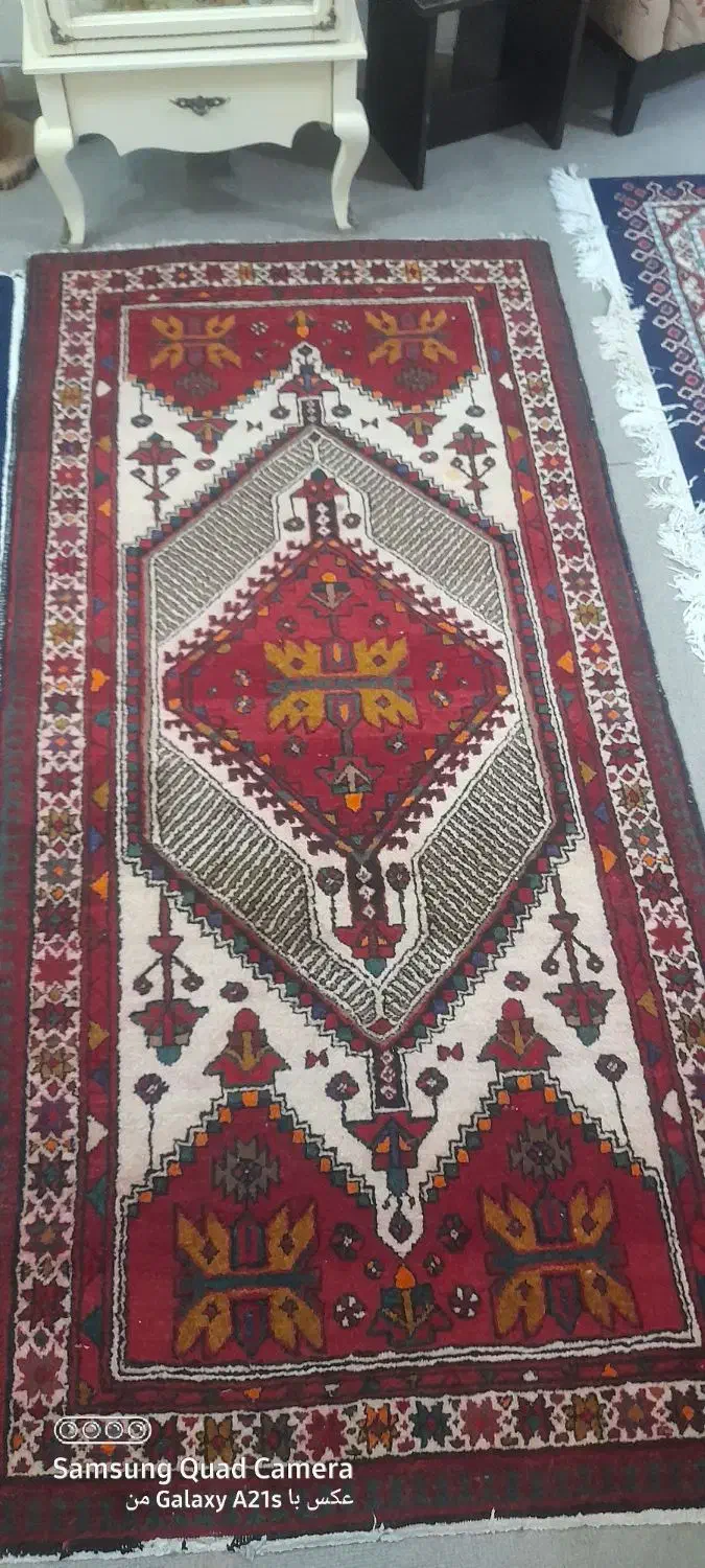 فرش دستباف دو نیم دریک ۱۵۰ سال قدمت|فرش|زنجان, |دیوار