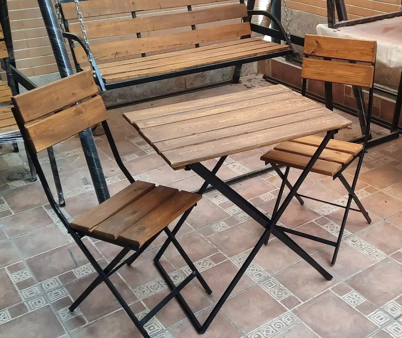 تولیدی میز صندلی تاشو۲و۴نفره بسیار مستحکم مدل02|کافی‌شاپ و رستوران|اصفهان, فیزادان|دیوار