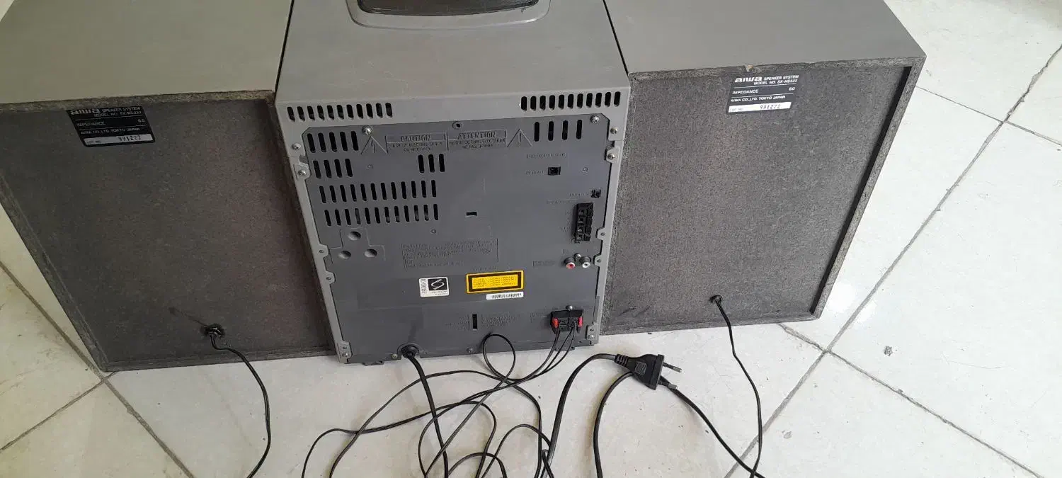 ضبط و اسپیکر آیوا ژاپن|سیستم صوتی خانگی|قم, ولیعصر|دیوار