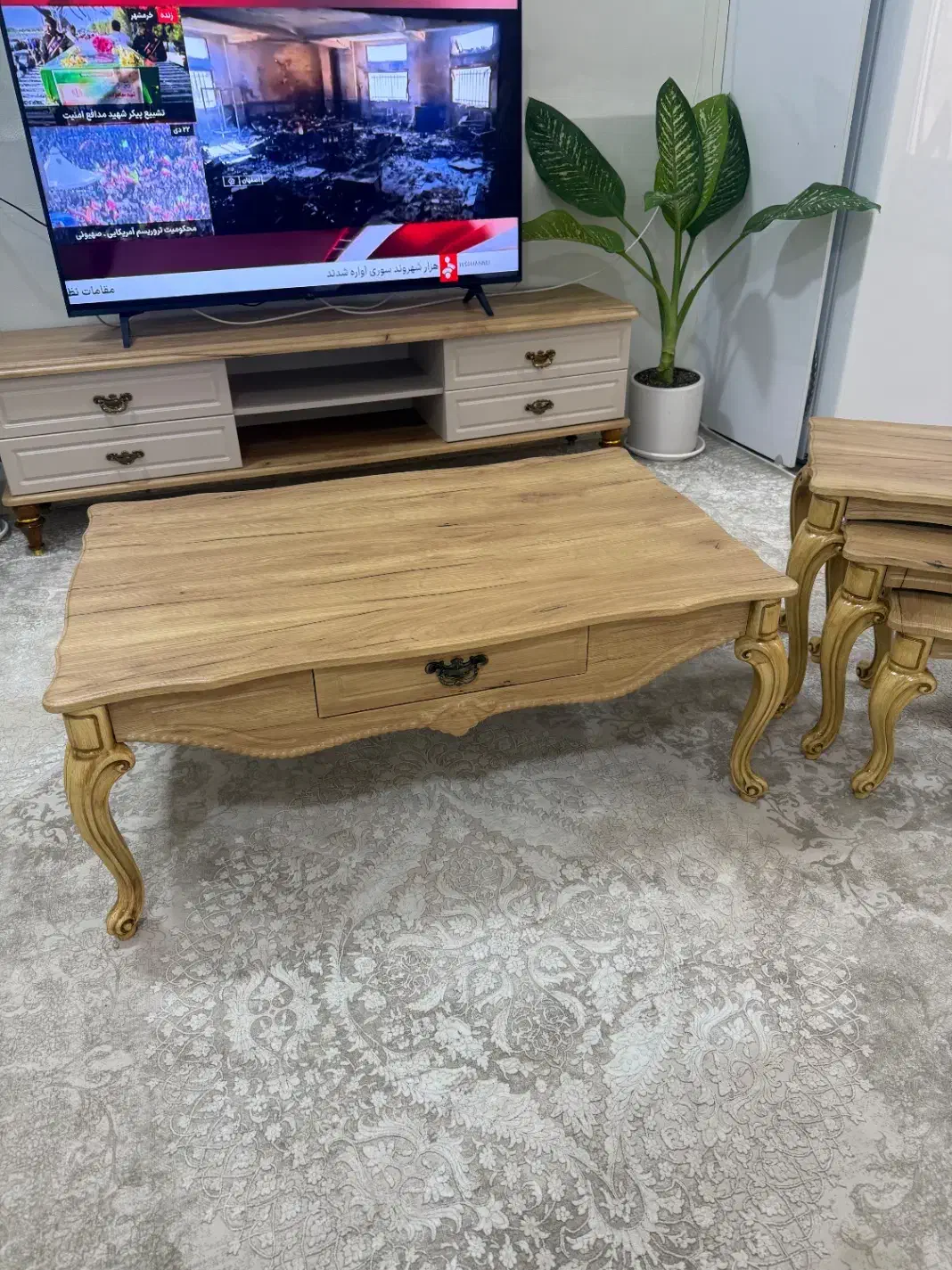 میز وسط و عسلی|مبلمان خانگی و میز عسلی|امیدیه, |دیوار