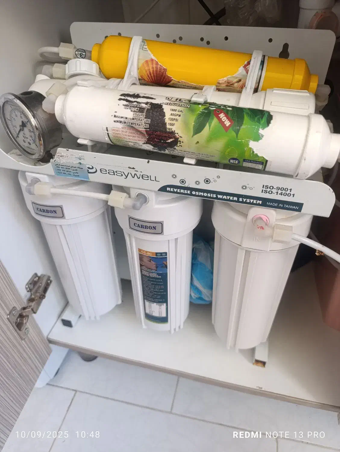 فروش یک دستگاه تصفیه خانگی ایزی وال 6مرحله|آبسردکن و تصفیه آب|مهاباد (آذربایجان غربی), |دیوار