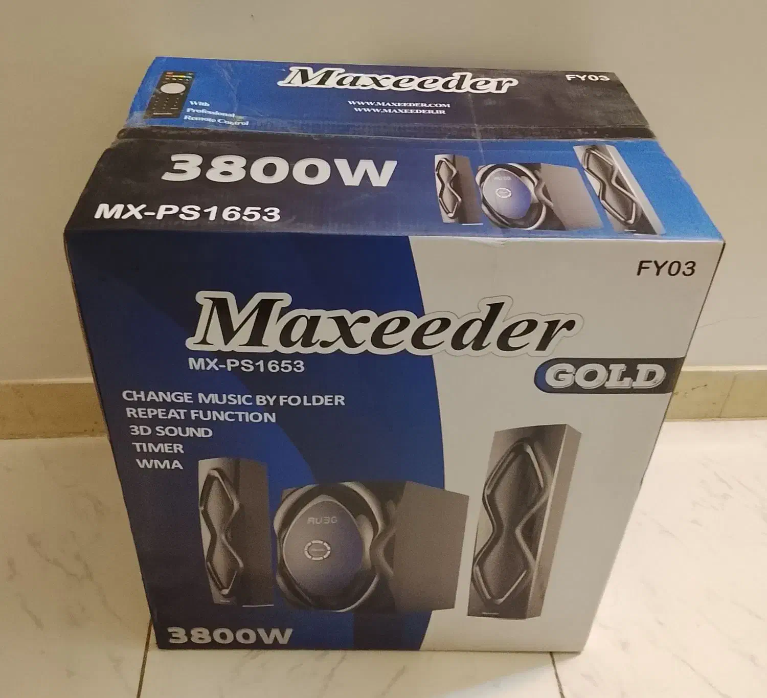 اسپیکر بلوتوثی مکسیدر مدل FY307|سیستم صوتی خانگی|اصفهان, شاهزاده ابراهیم|دیوار