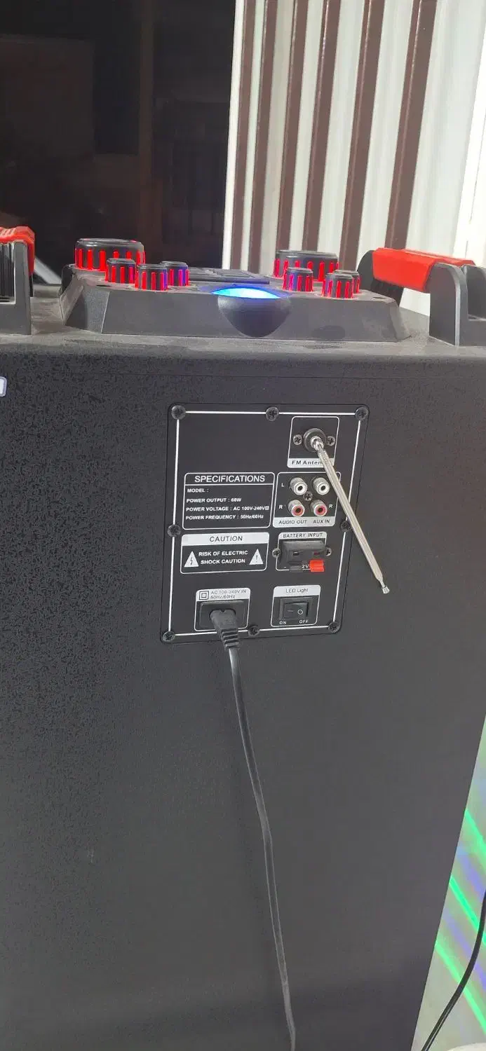 اسپیکر NDR بلوتوثی پر قدرت|سیستم صوتی خانگی|بندر ترکمن, |دیوار