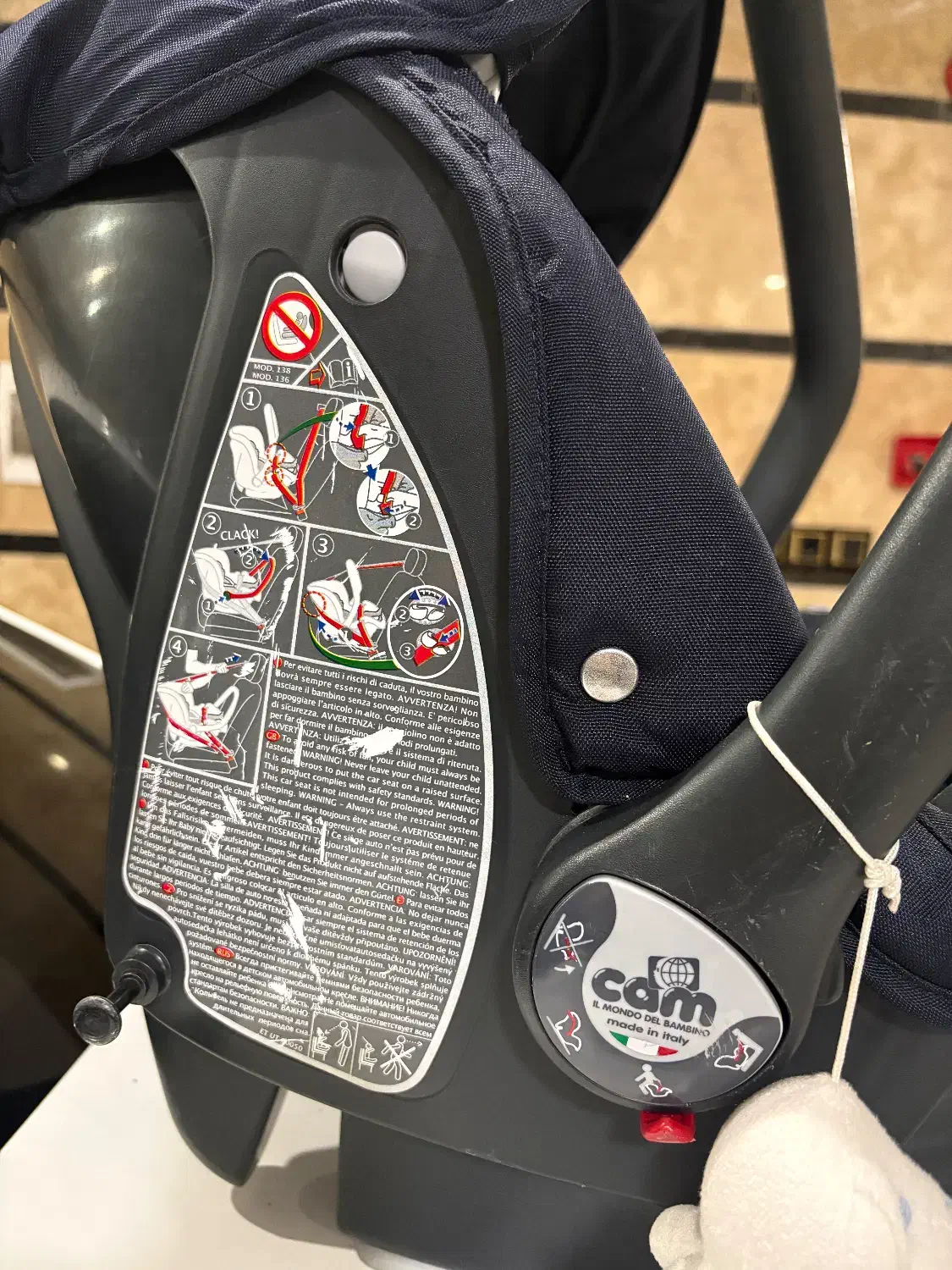 کریر و صندلی ماشین(دوکاره)|کالسکه و لوازم جانبی|قم, سالاریه|دیوار