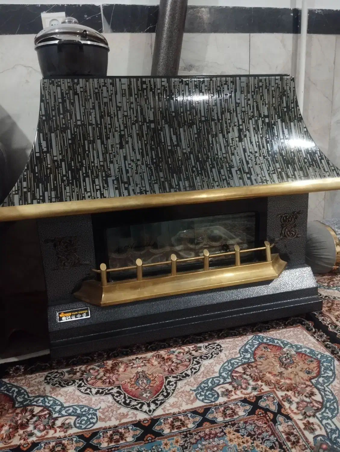 بخاری ترح شومینه|بخاری، هیتر، شومینه|مریوان, |دیوار