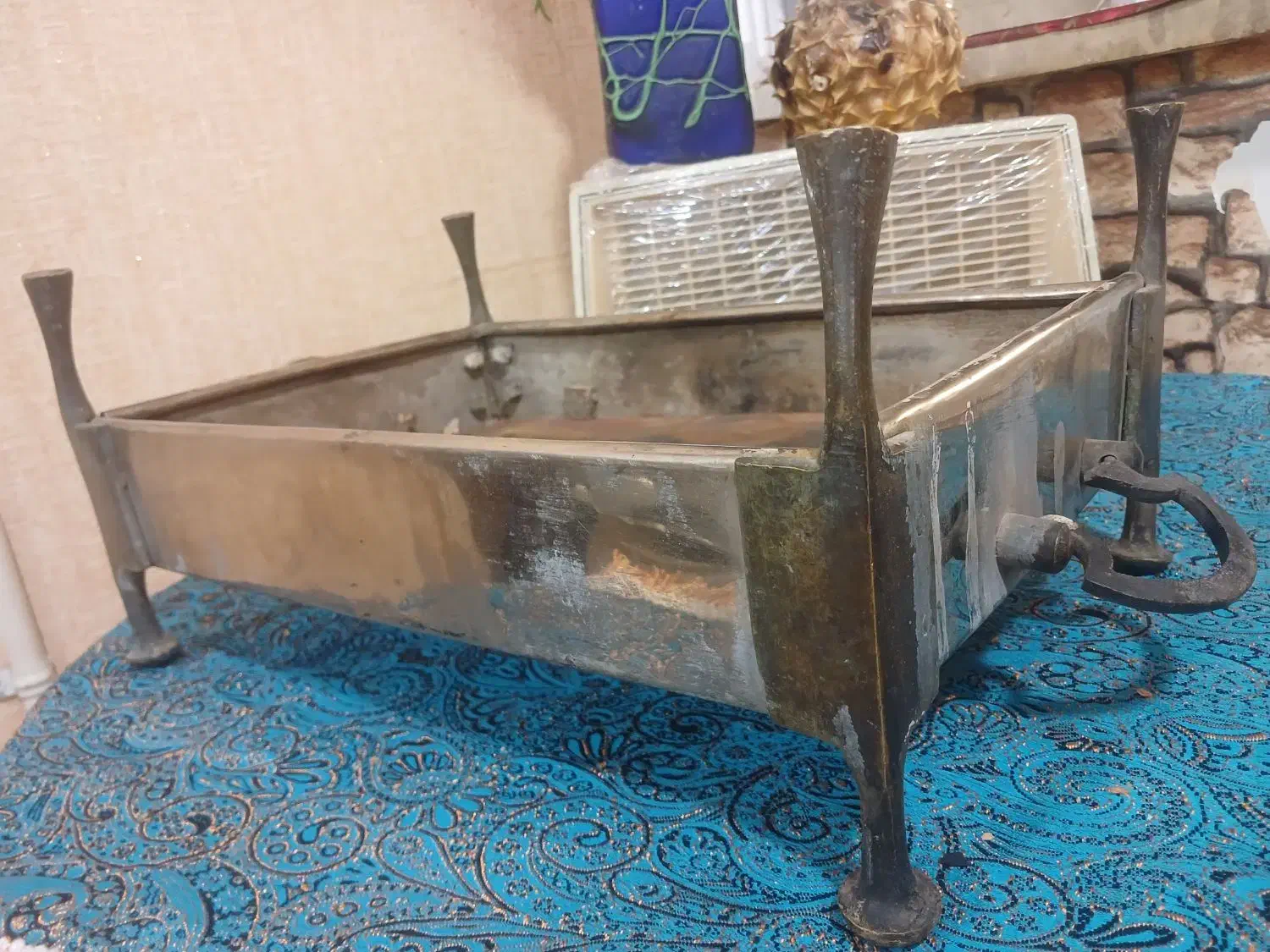 منقل برنجی قاجاری|اجاق گاز و لوازم برقی پخت‌وپز|بوشهر, |دیوار