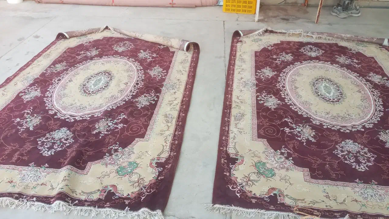 فروش فرش ۹متری و ۶متری|فرش|کنار تخته و کمار, |دیوار