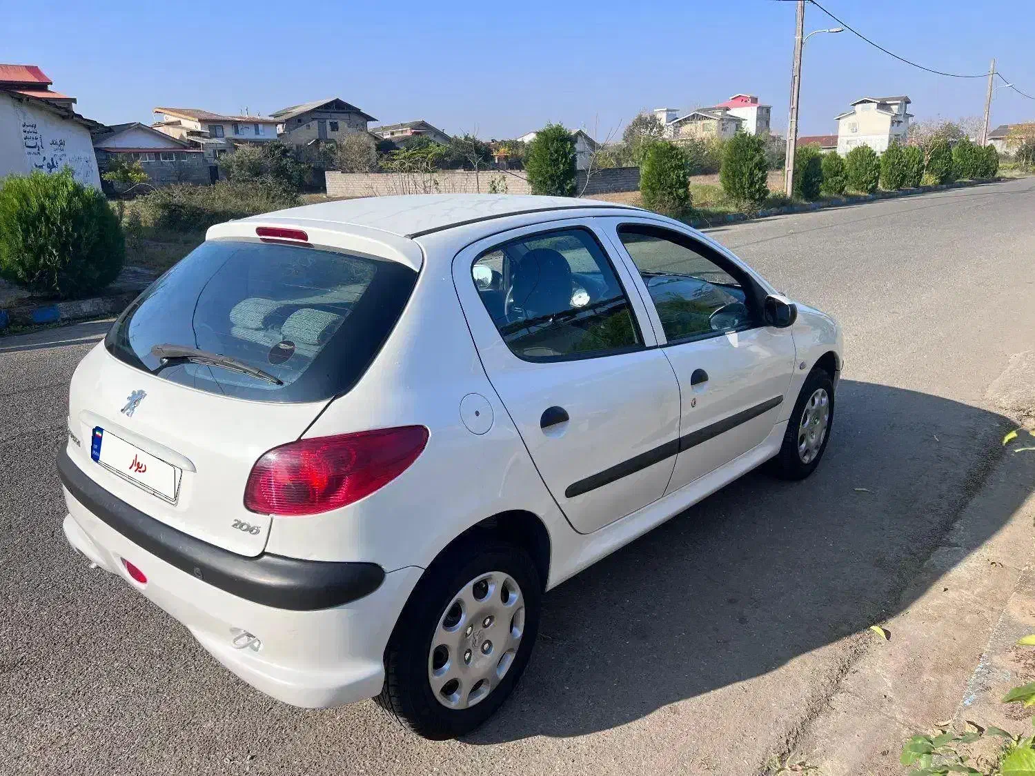 پژو ۲۰۶تیپ ۵ مدل ۹۳|خودرو سواری و وانت|رامسر, |دیوار