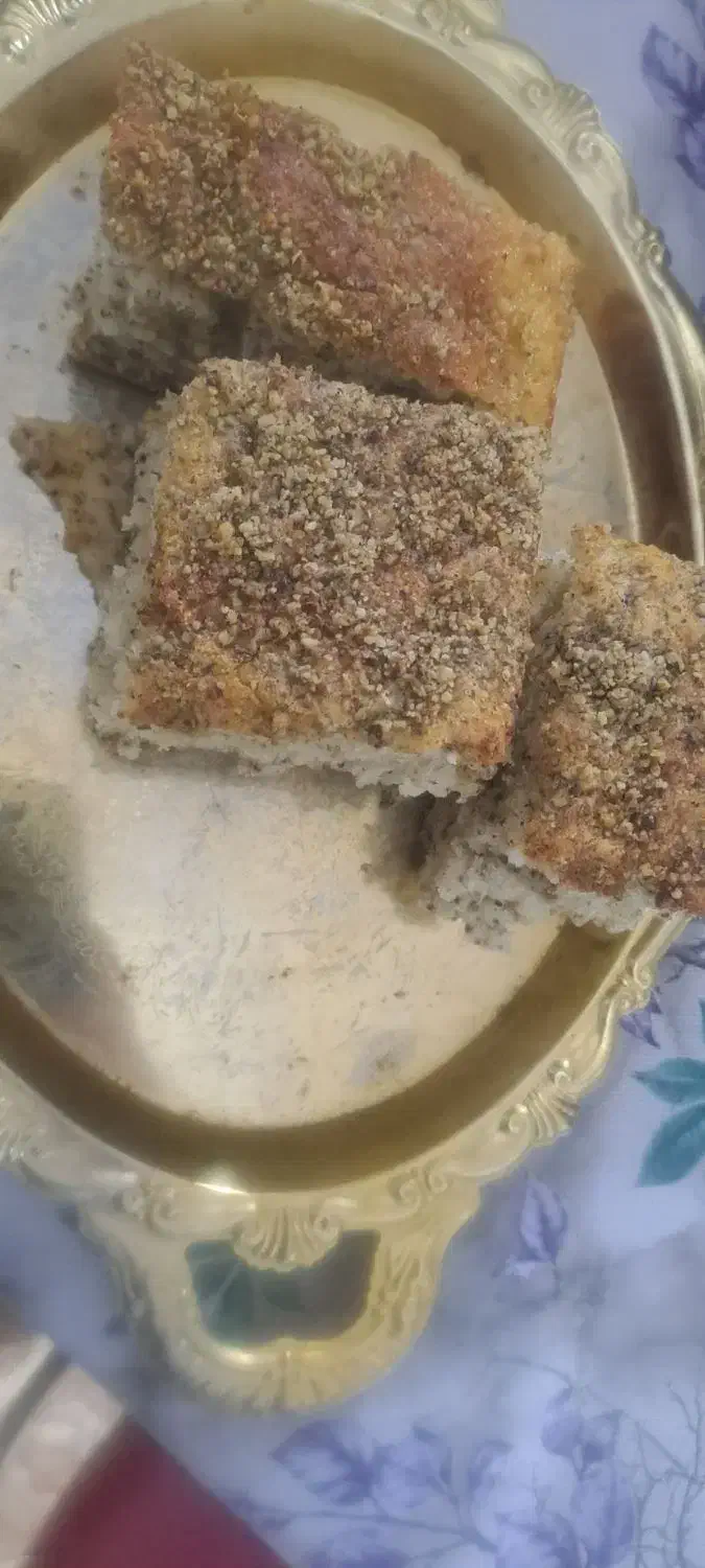 کیک گردوی|خوردنی و آشامیدنی|باینگان, |دیوار