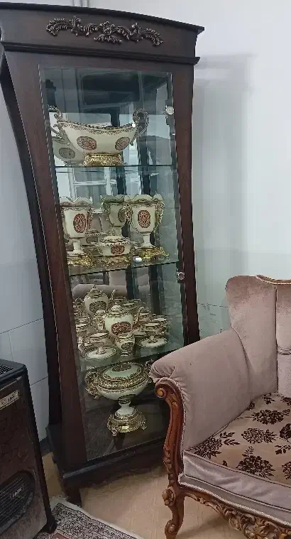 ویترین چوبی|بوفه، ویترین، کنسول|اصفهان, شاهد|دیوار