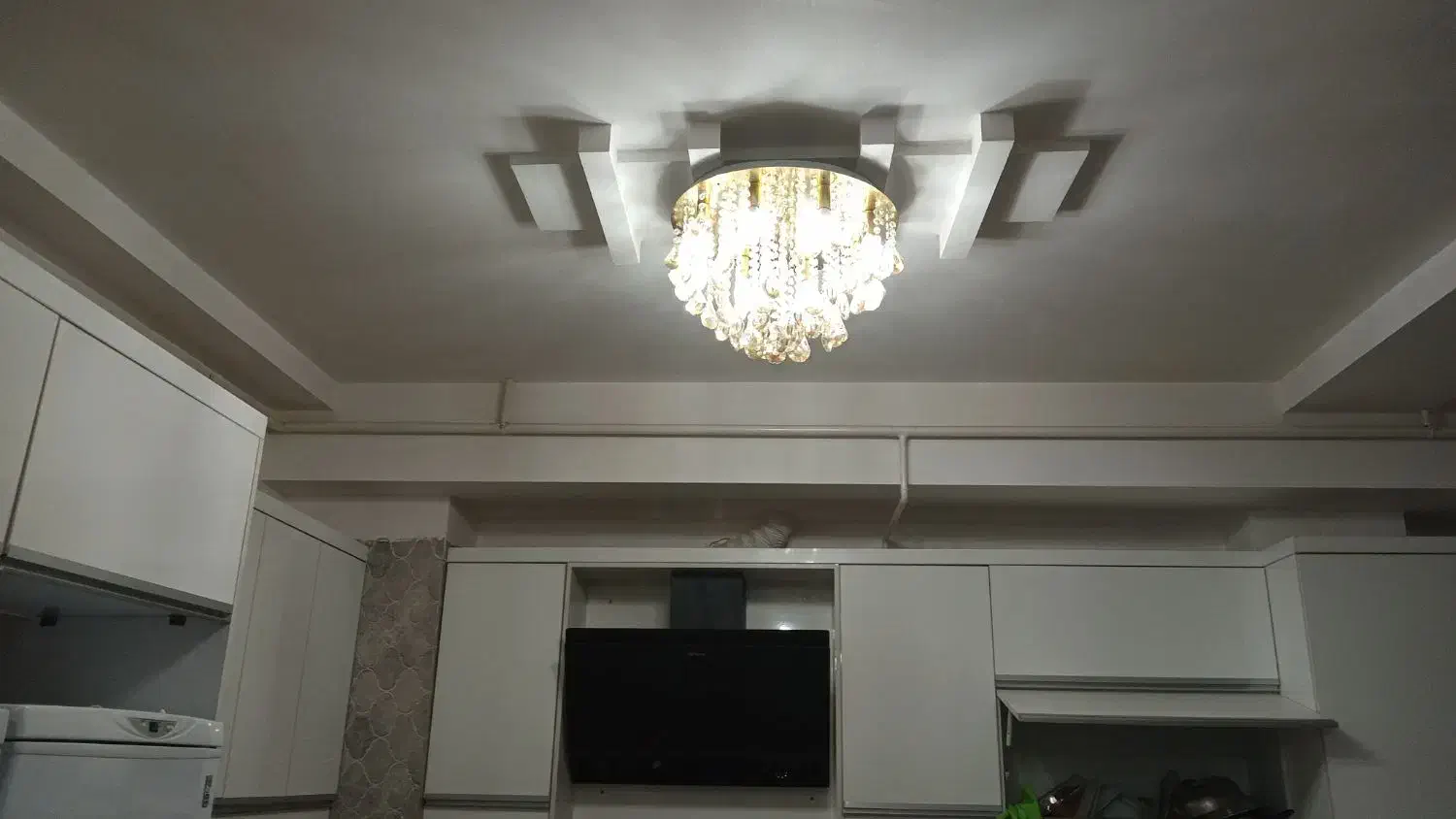 لوستر ۲مدل|لوستر و چراغ آویز|قروه, |دیوار