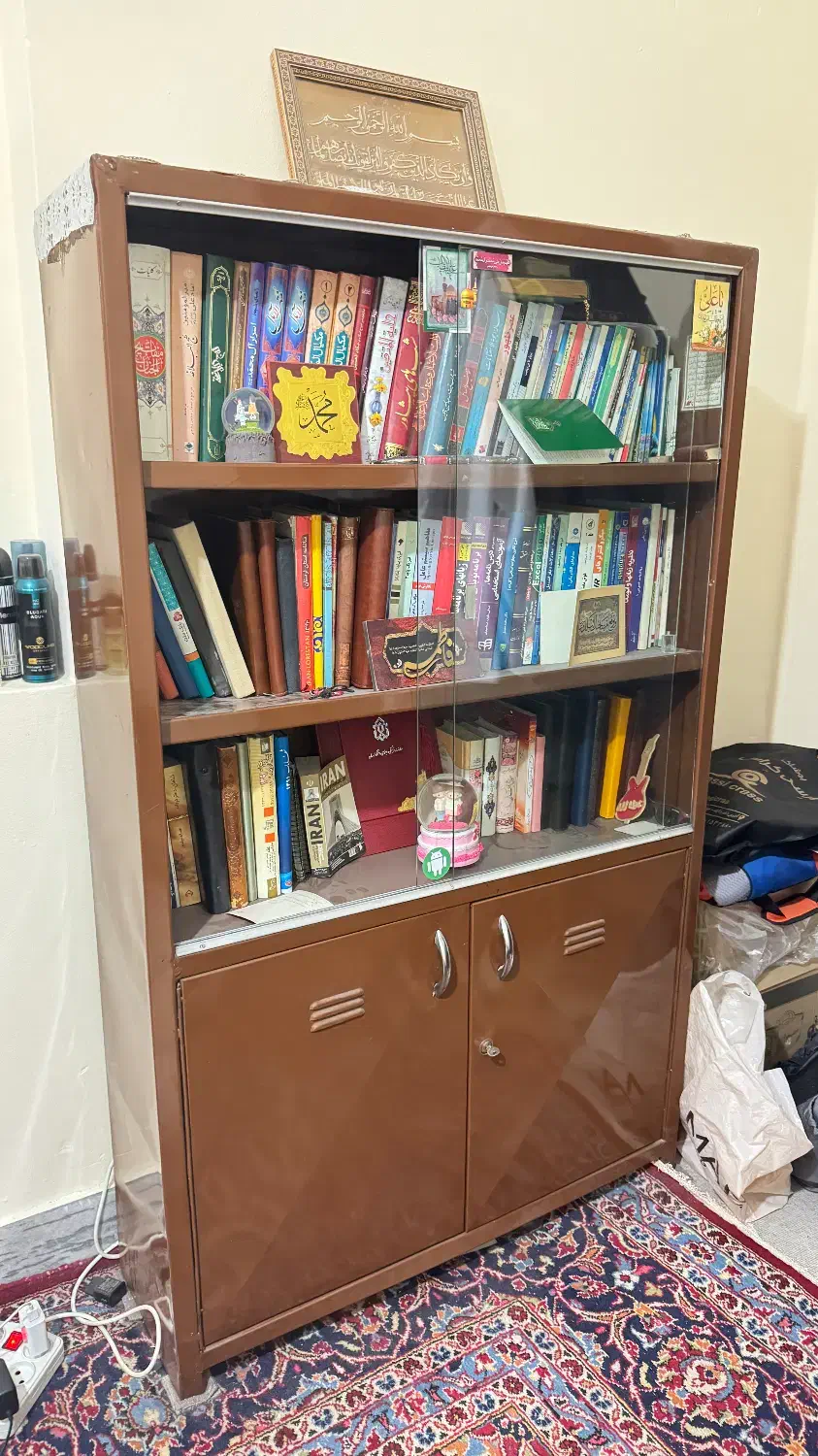 کتابخانه فلزی|کتابخانه، شلف، قفسههای دیواری|خرمآباد, |دیوار