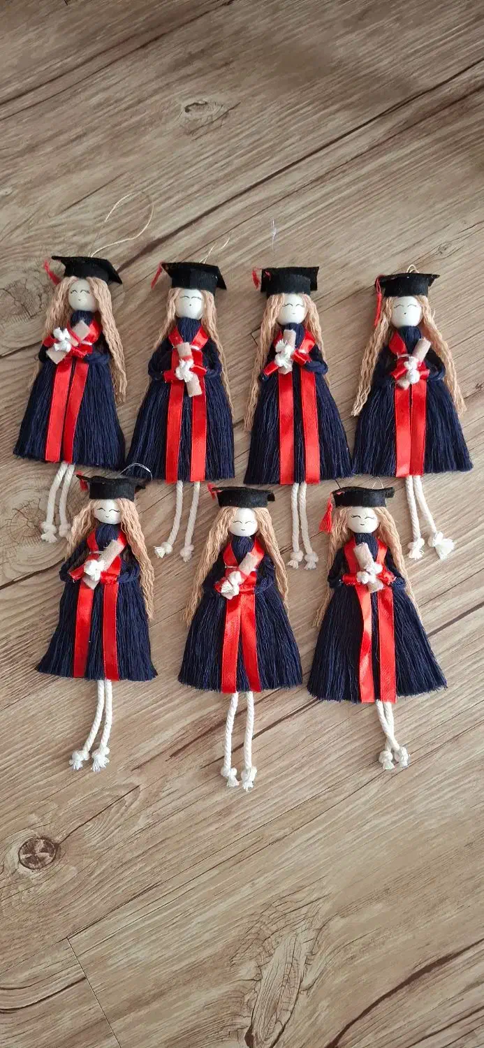 گیفت عروسک مکرومه|صنایع دستی و سایر لوازم تزئینی|سنندج, |دیوار