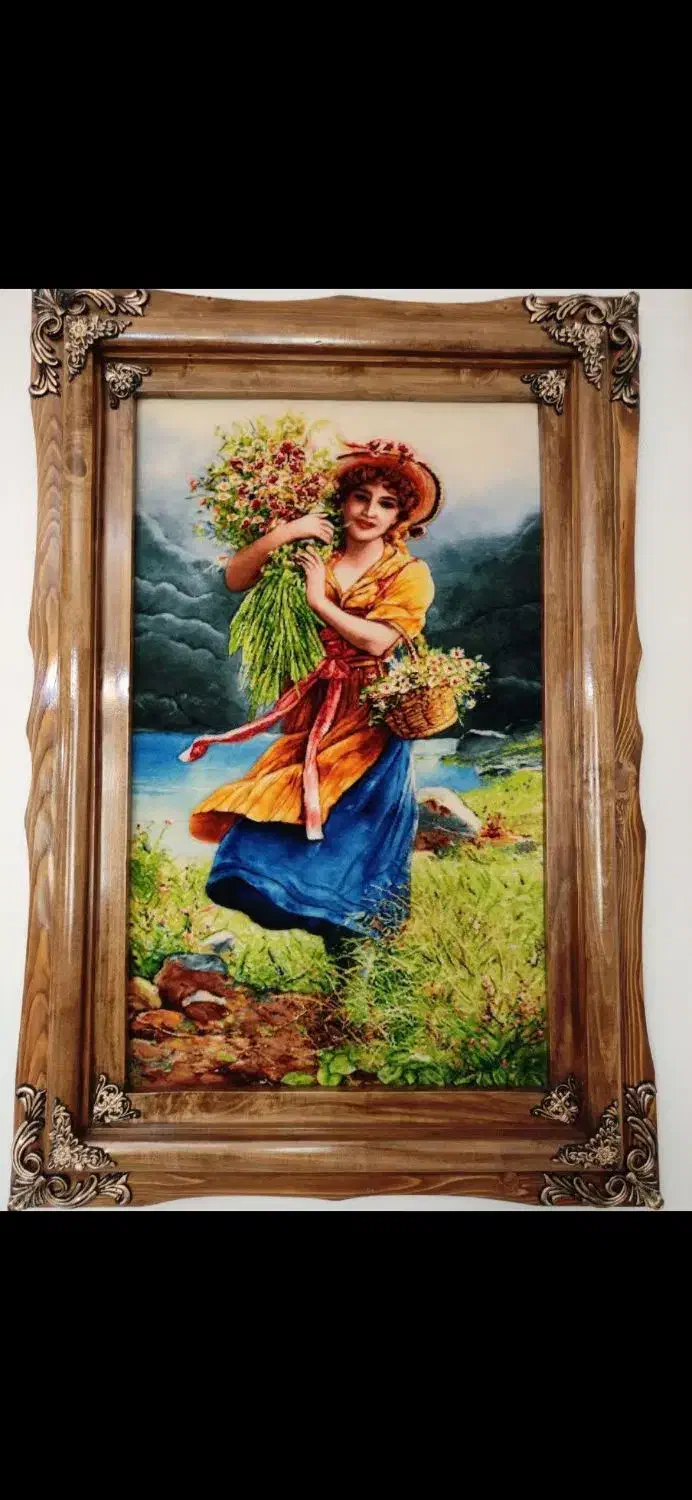 فرش دستبافت یک در یک ونیم کرک اعلا|فرش|اراک, |دیوار