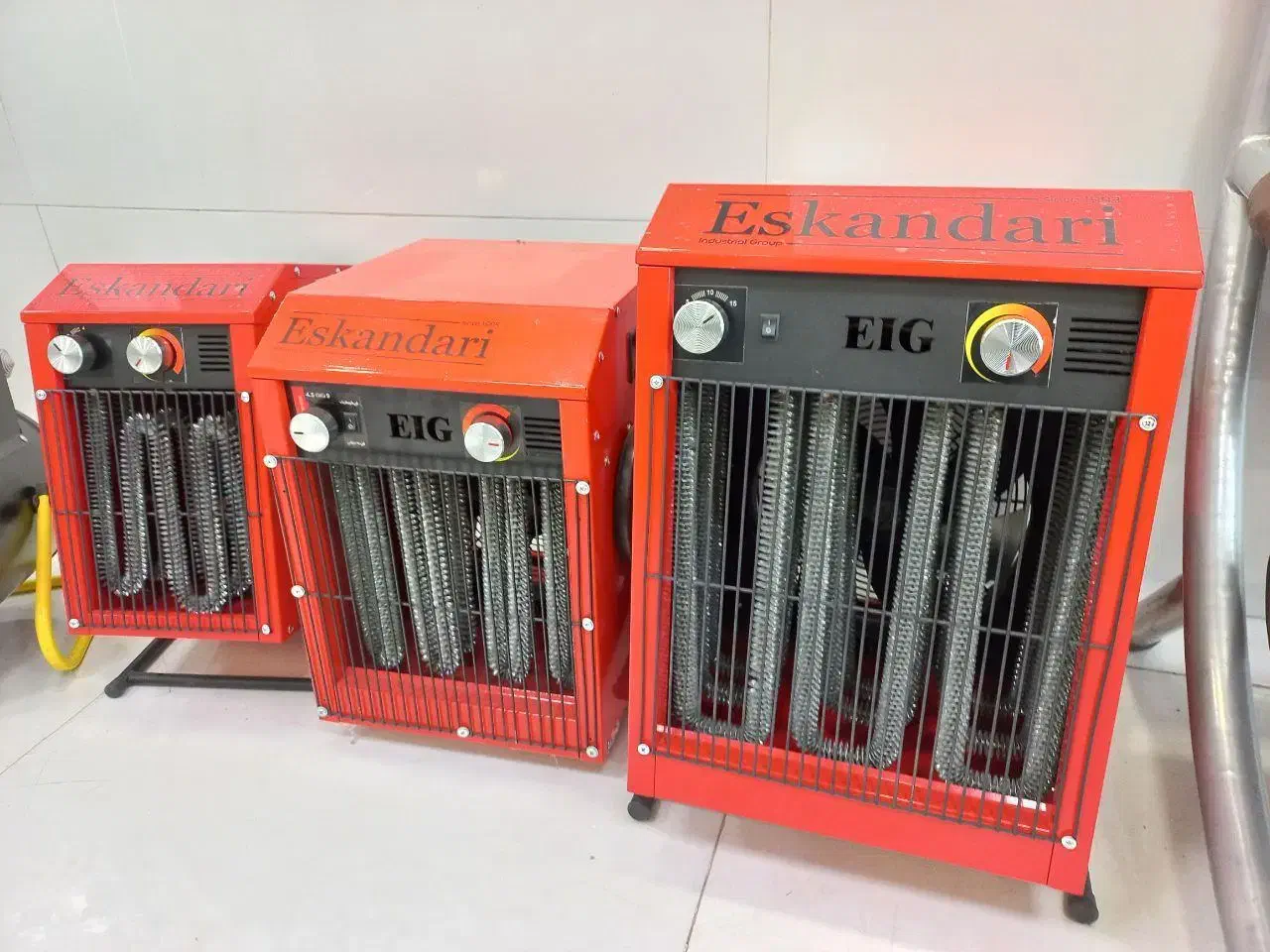 هیتر بخاری برقی 4 کیلووات فن دار تکفاز|بخاری، هیتر، شومینه|یاسوج, |دیوار