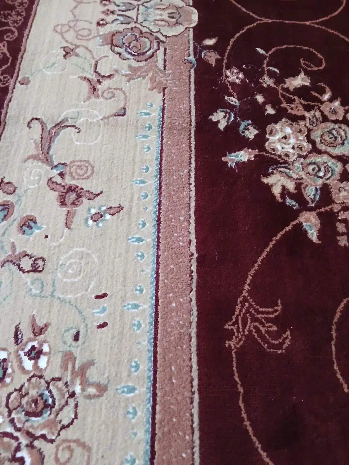 فرش ماشینی وکناره|فرش|خوی, |دیوار